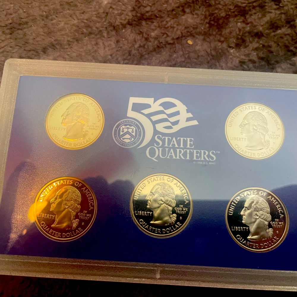 US Mint Quarters proof sets